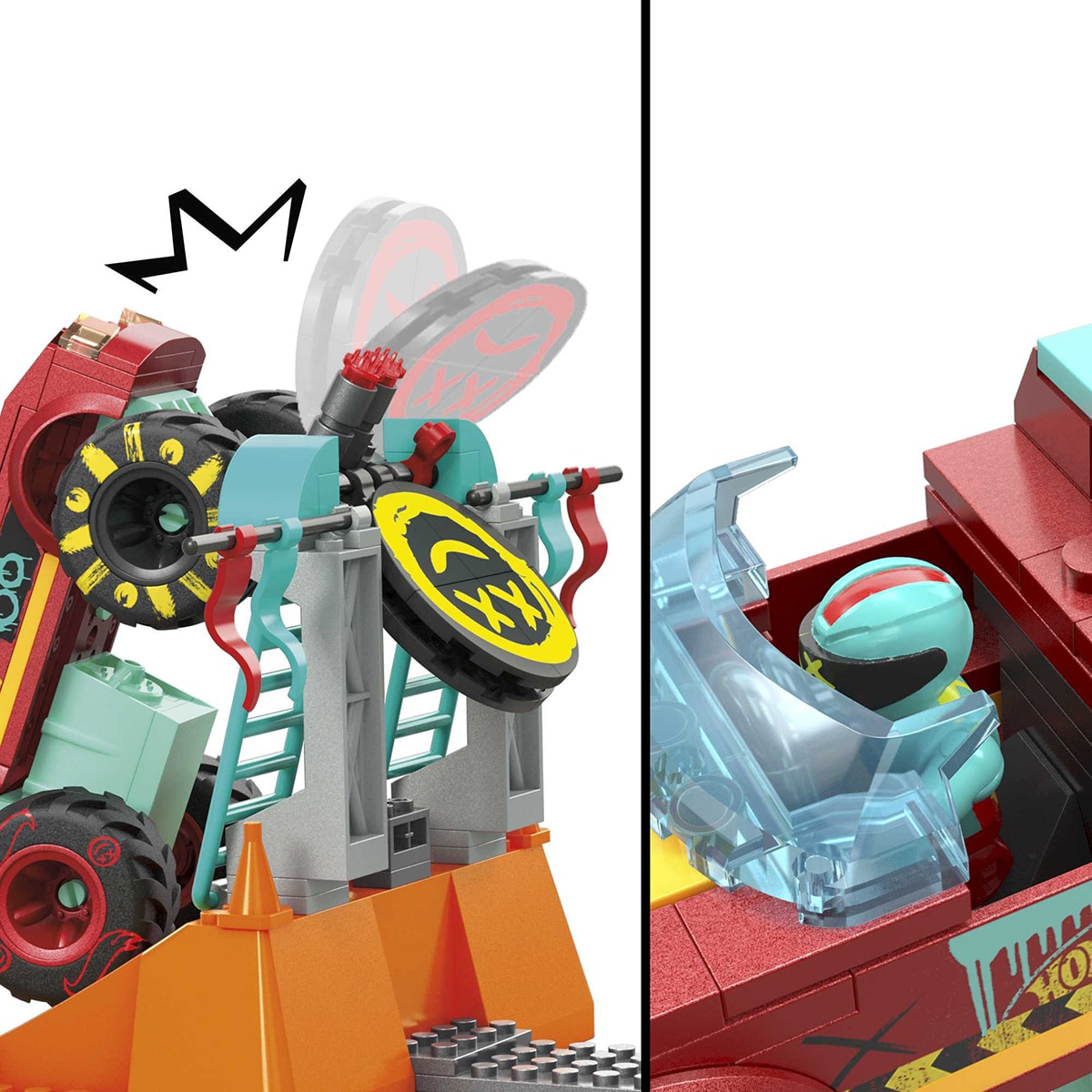 Juego de construcciones MEGA Construx Hot Wheels Pista Demo Derby Mattel 5