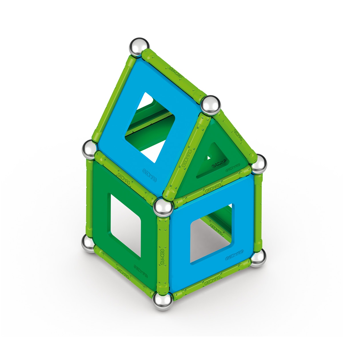 Pack de construcciones Geomag Green 52 + Classic 24 Toy Partner 2