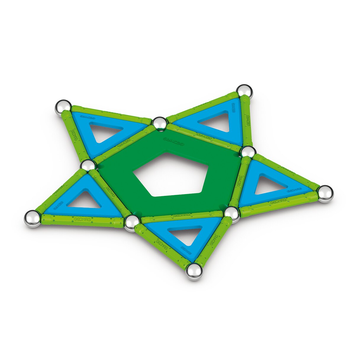 Pack de construcciones Geomag Green 52 + Classic 24 Toy Partner 3