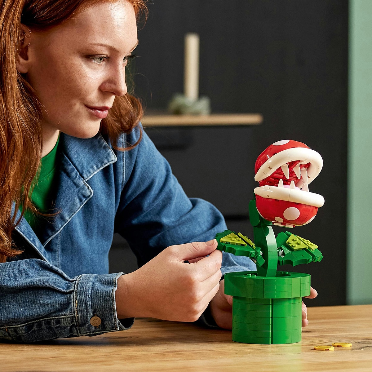 Juguete de construcción Planta Piraña LEGO Super Mario - 71426 4