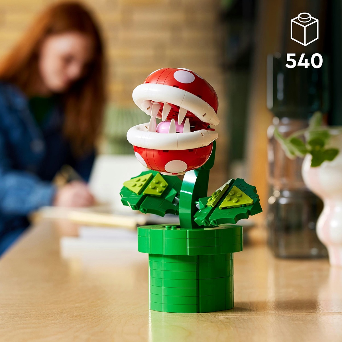 Juguete de construcción Planta Piraña LEGO Super Mario - 71426 5