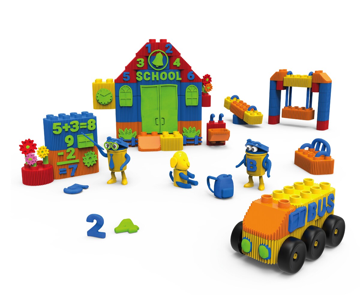 Set de bloques escuela de Play-doh 2