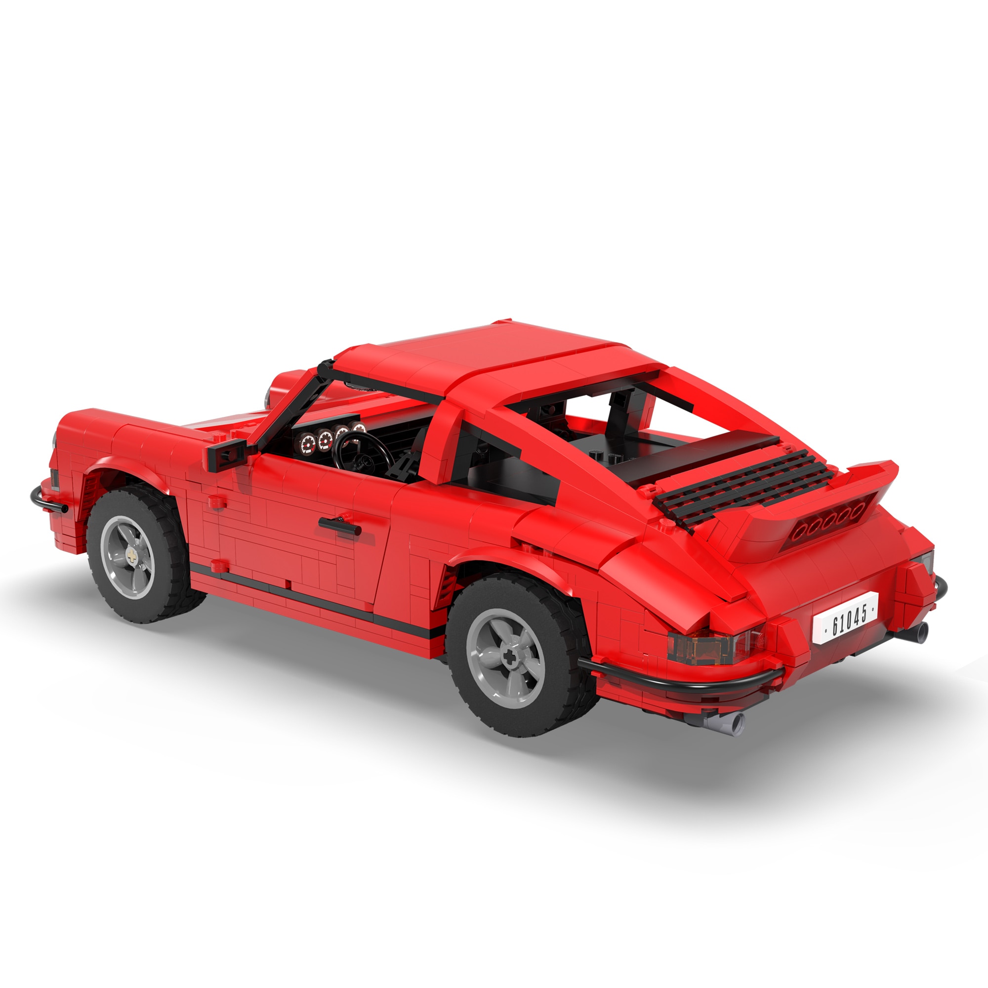 Juego de construcción CaDA Master: Coche deportivo vintage Deqube 3