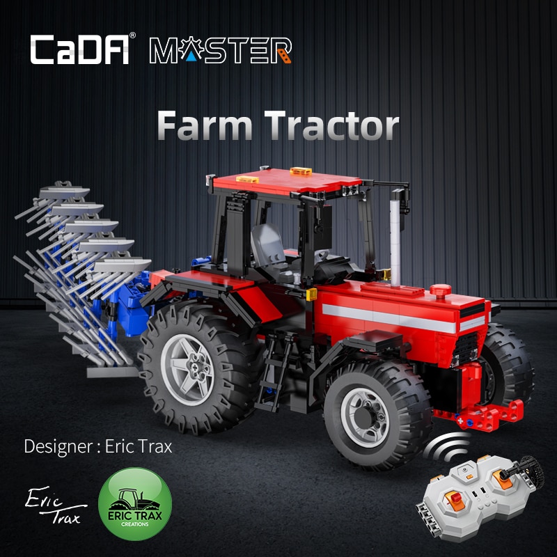 Juego de construcción CaDA Master: Tractor Deqube 6