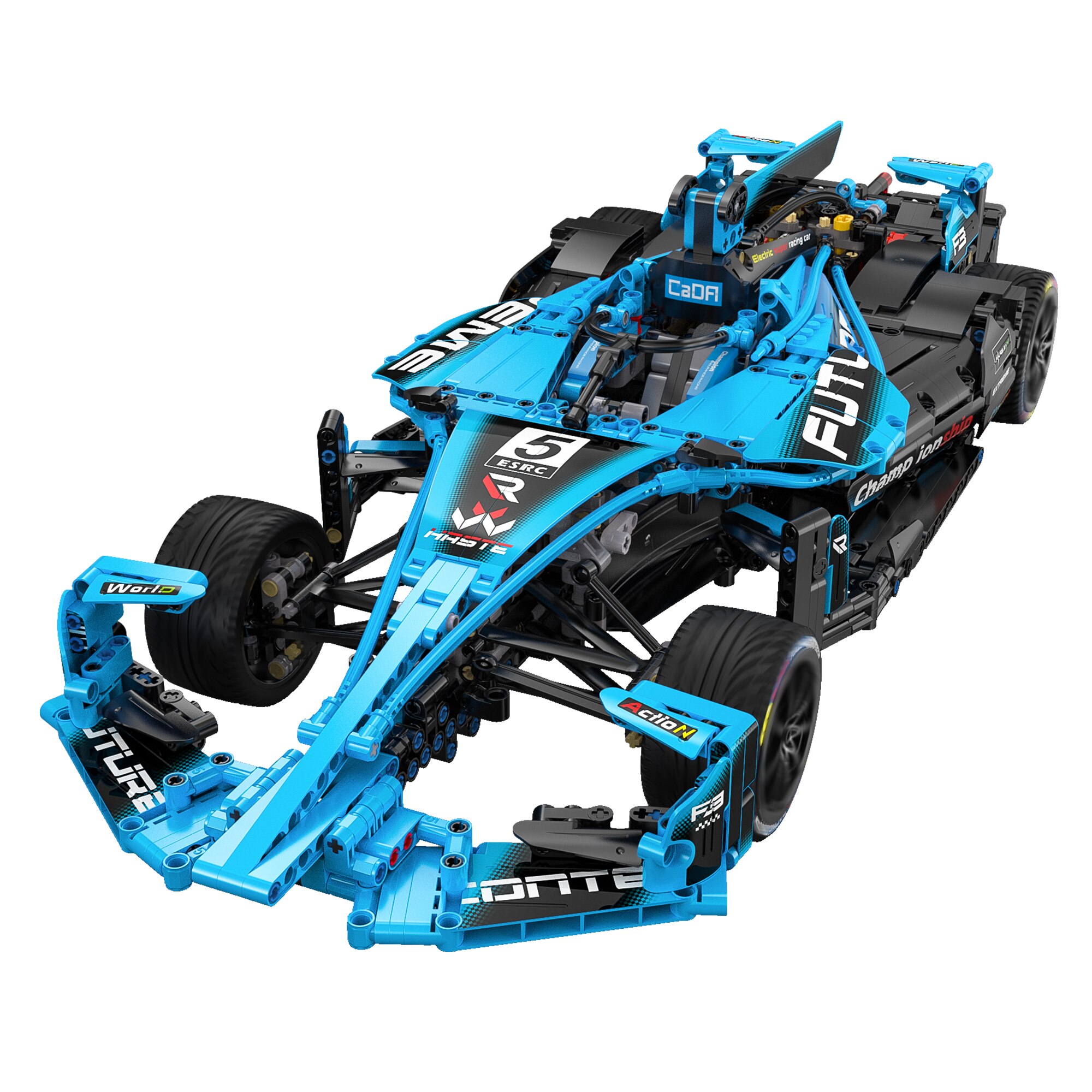 Juego de construcción CaDA: Electric Super Racing Car Deqube 3