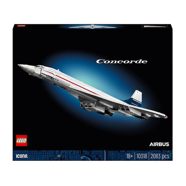 Juguete de construcción Concorde LEGO Icons