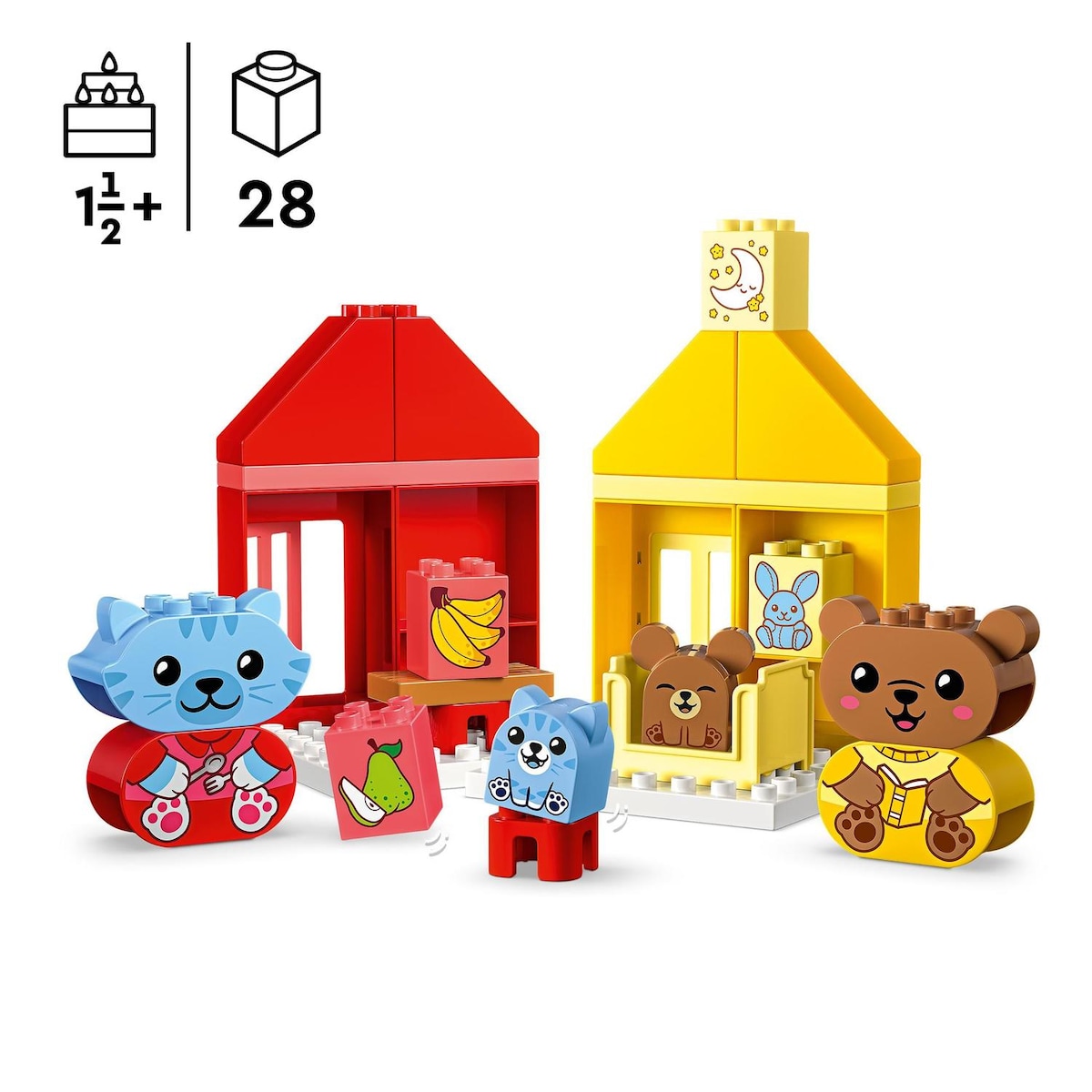 Juguete de construcción Rutinas Diarias: Comer y Dormir LEGO DUPLO My First - 10414 3