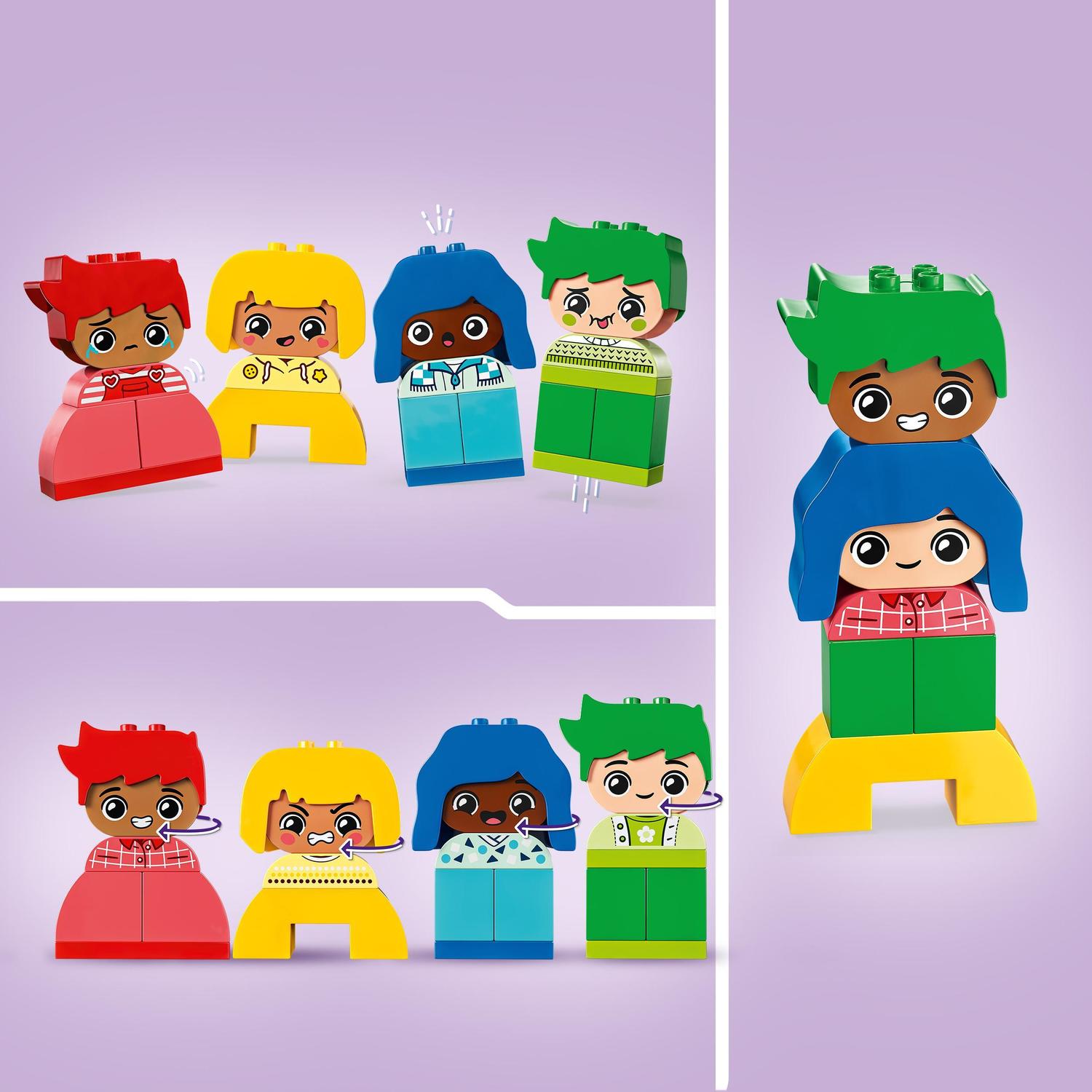 Grandes Sentimentos e Emoções Lego Duplo 4