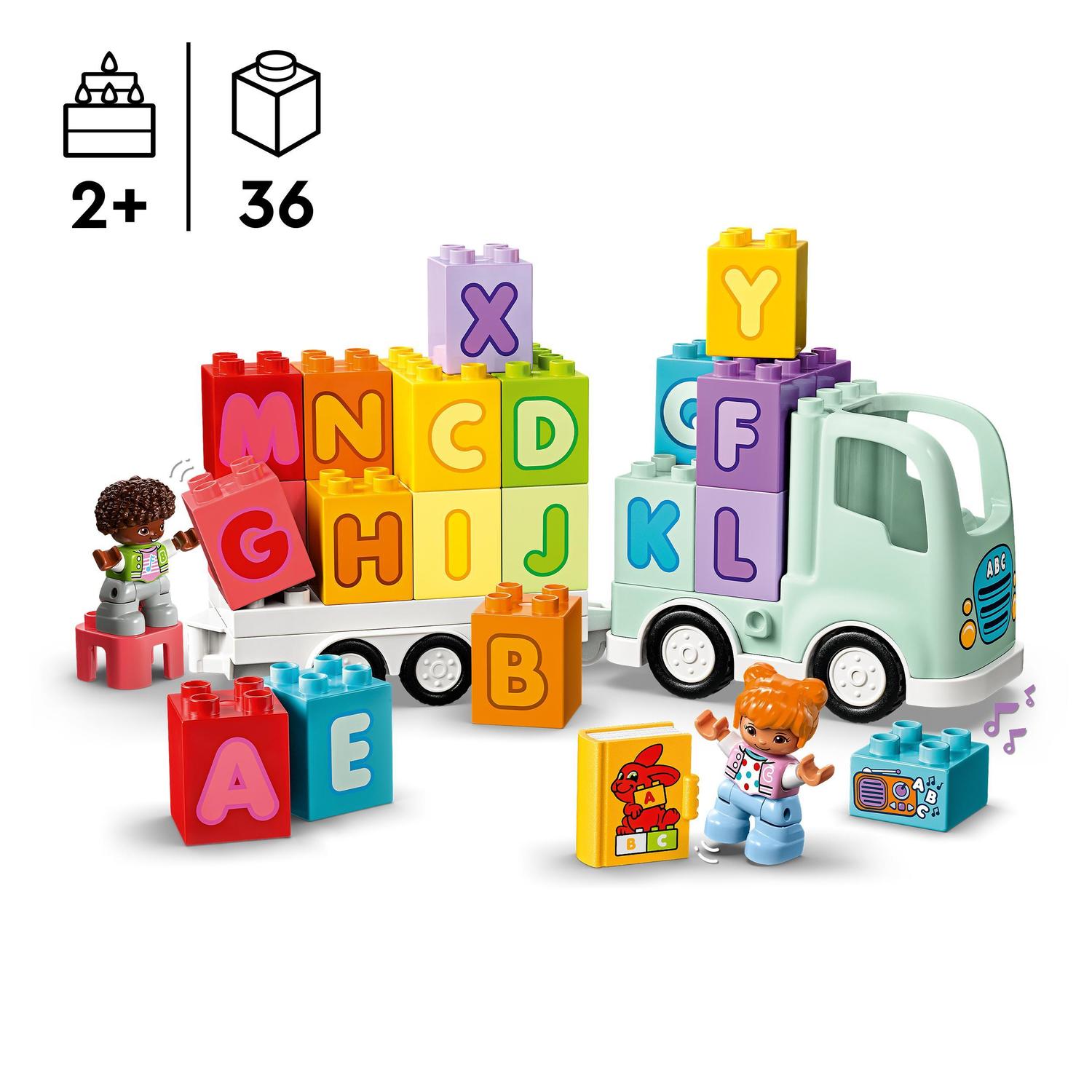 Camião do Alfabeto Lego Duplo 3