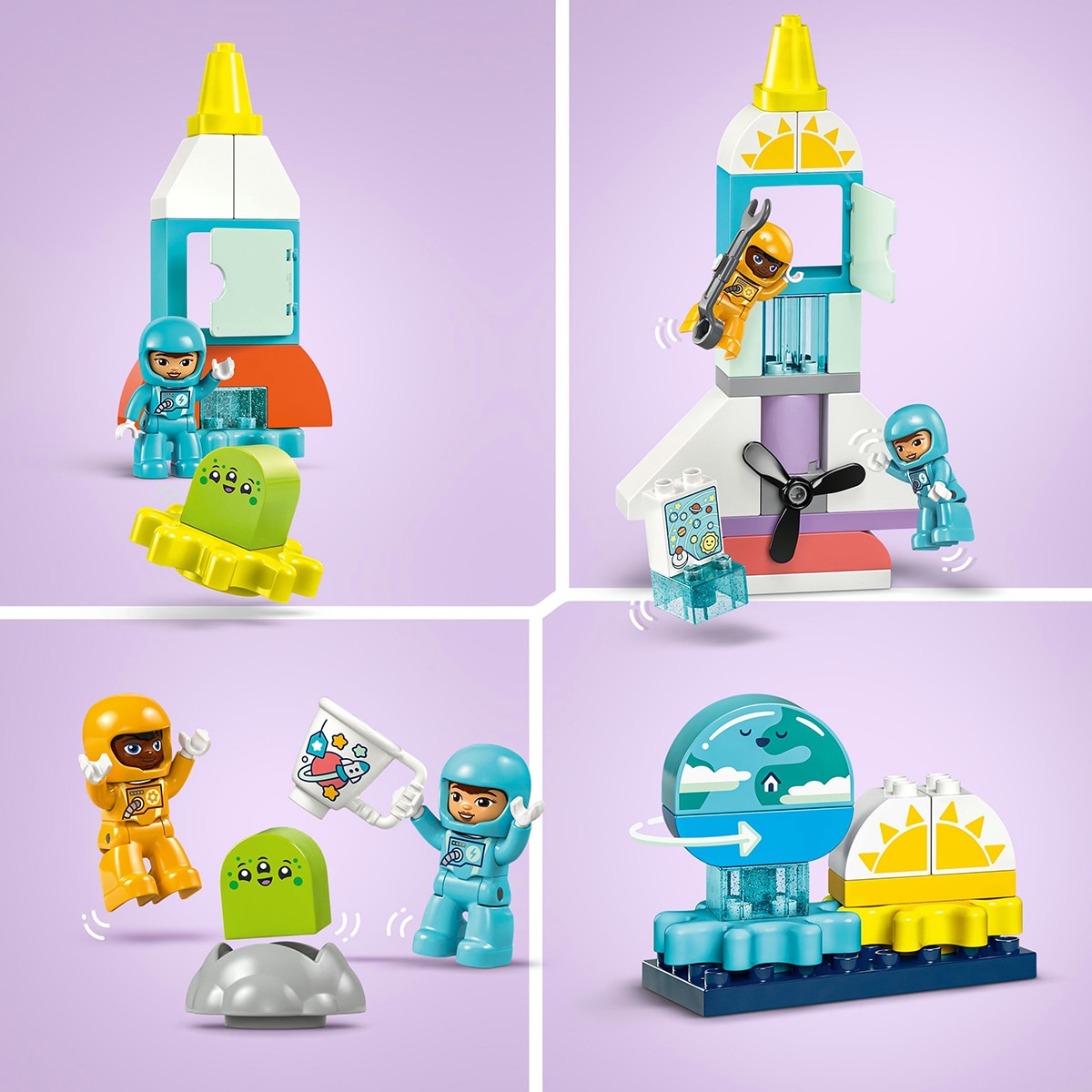 Juguete de construcción Aventura en Lanzadera Espacial 3en1 LEGO DUPLO Town - 10422 7