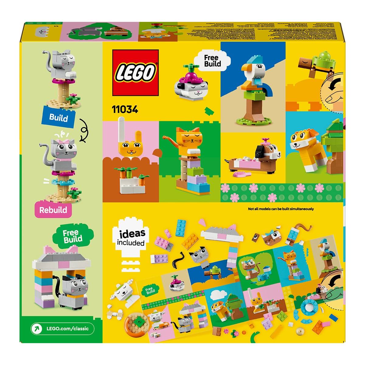 Juguete de construcción Mascotas Creativas LEGO Classic - 11034 10