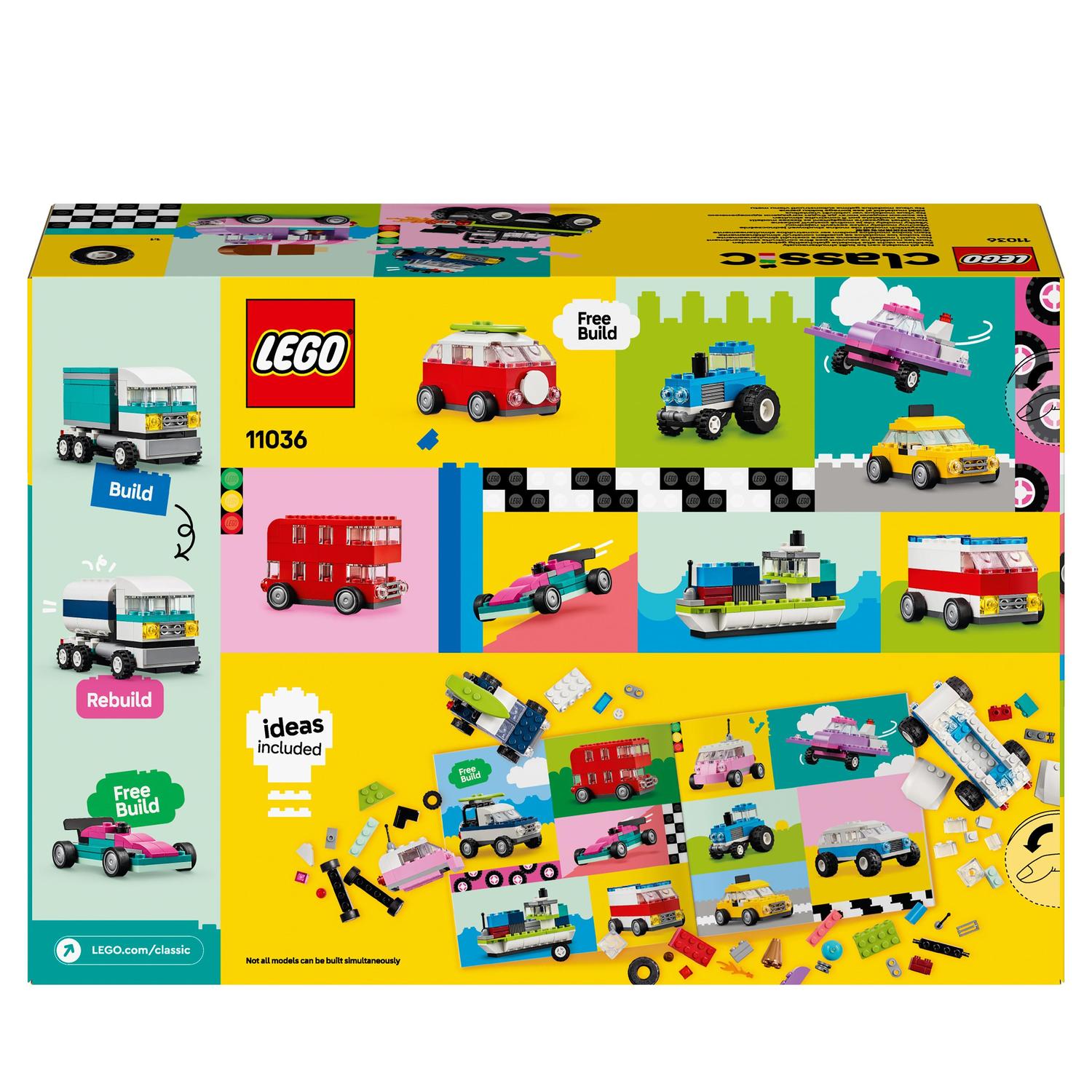 Juguete de construcción Vehículos Creativos LEGO  Classic - 11036 8