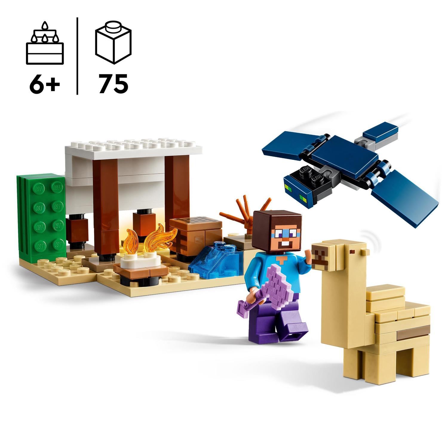 Juguete de construcción La Expedición de Steve al Desierto LEGO Minecraft - 21251 3