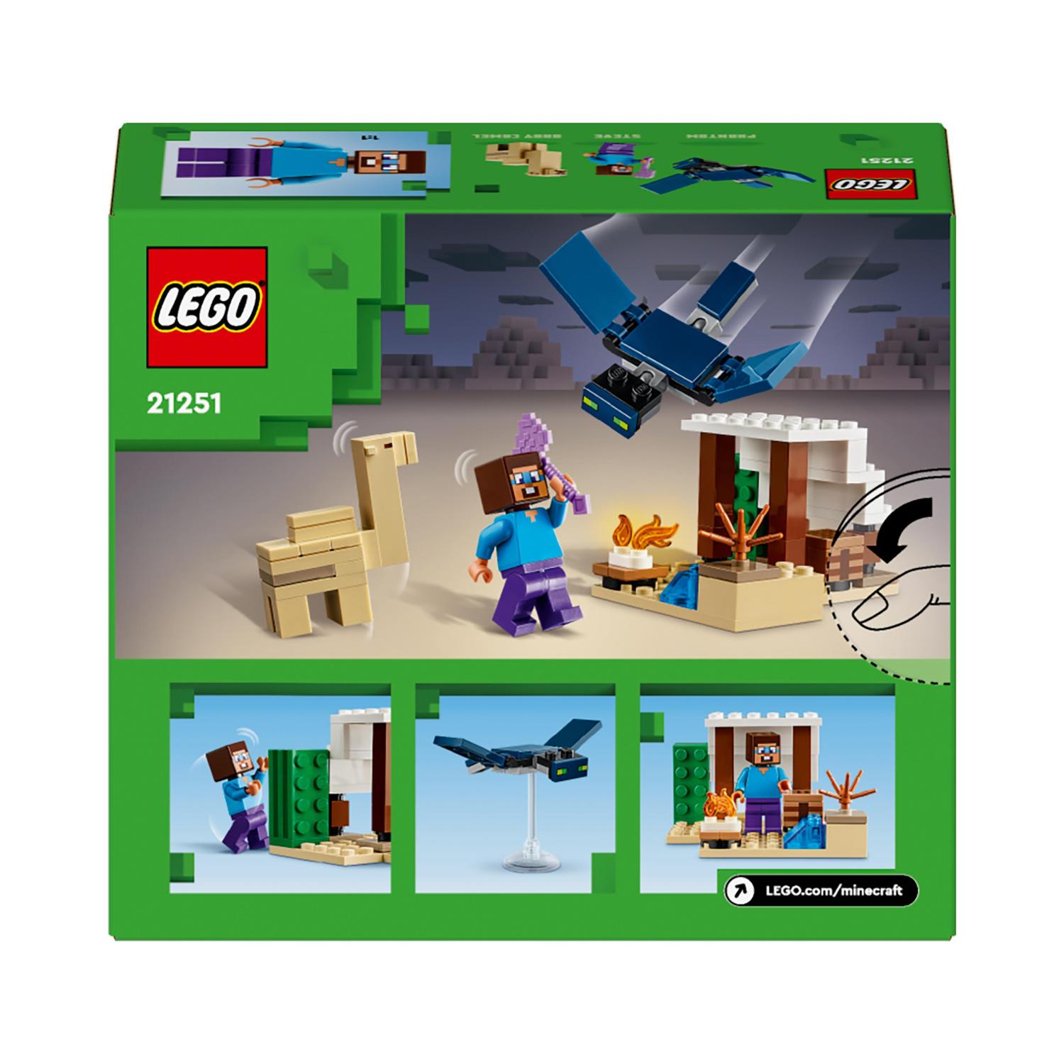 Juguete de construcción La Expedición de Steve al Desierto LEGO Minecraft - 21251 8