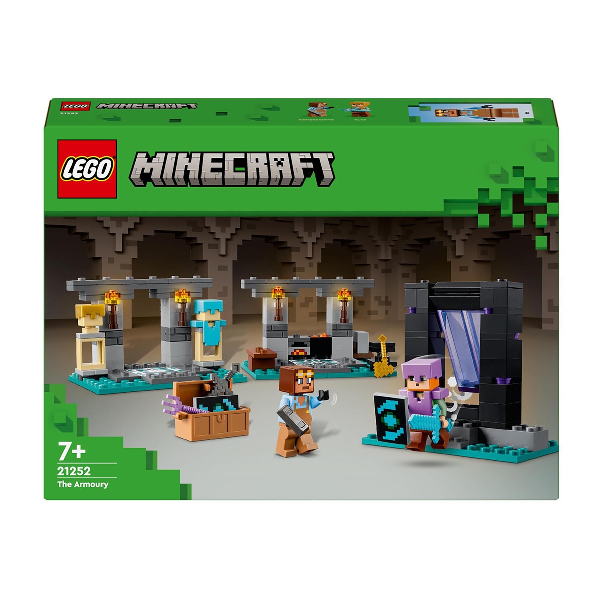 Imagen 0 de Juguete de construcción La Armería LEGO Minecraft - 21252