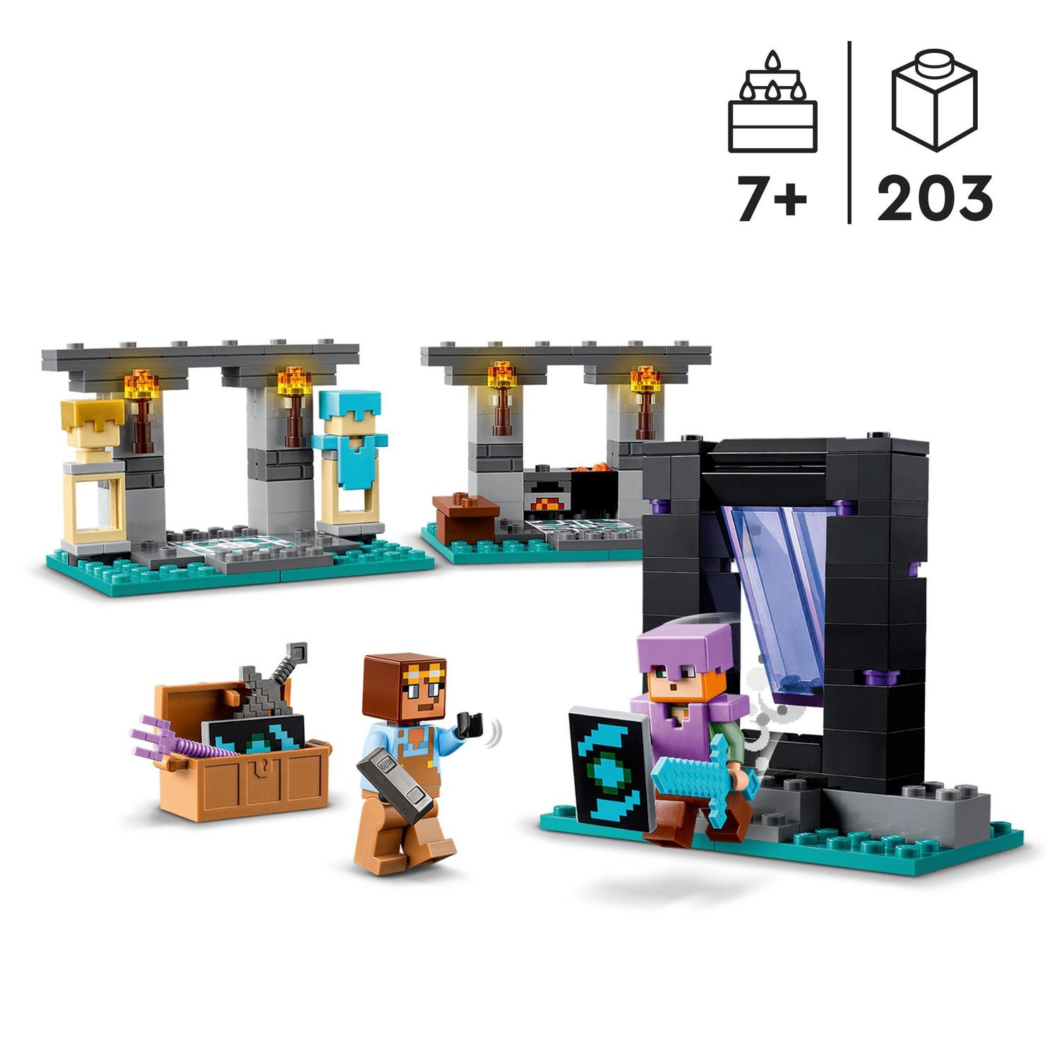Juguete de construcción La Armería LEGO Minecraft - 21252 5
