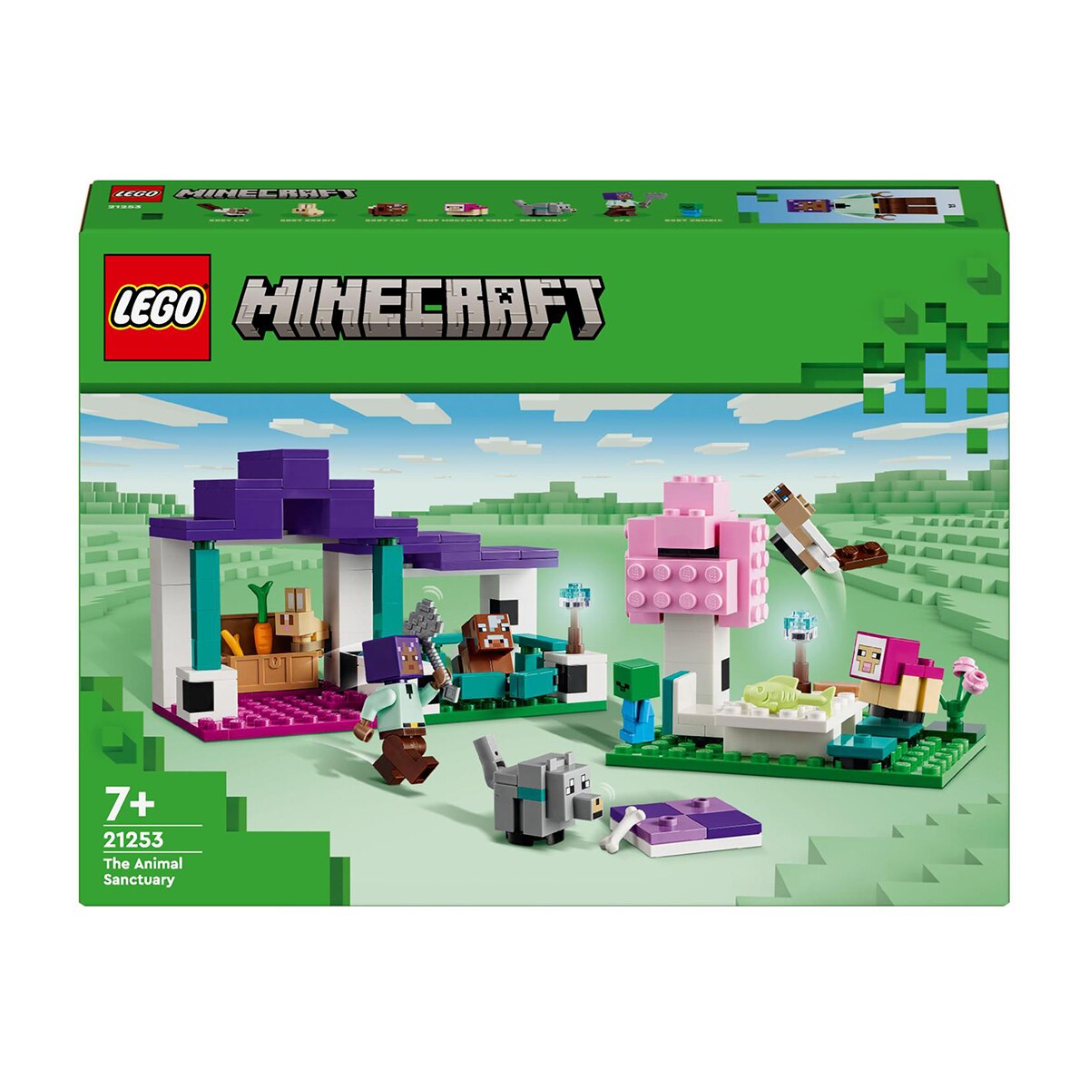 Juguete de construcción El Santuario de Animales LEGO Minecraft - 21253 1