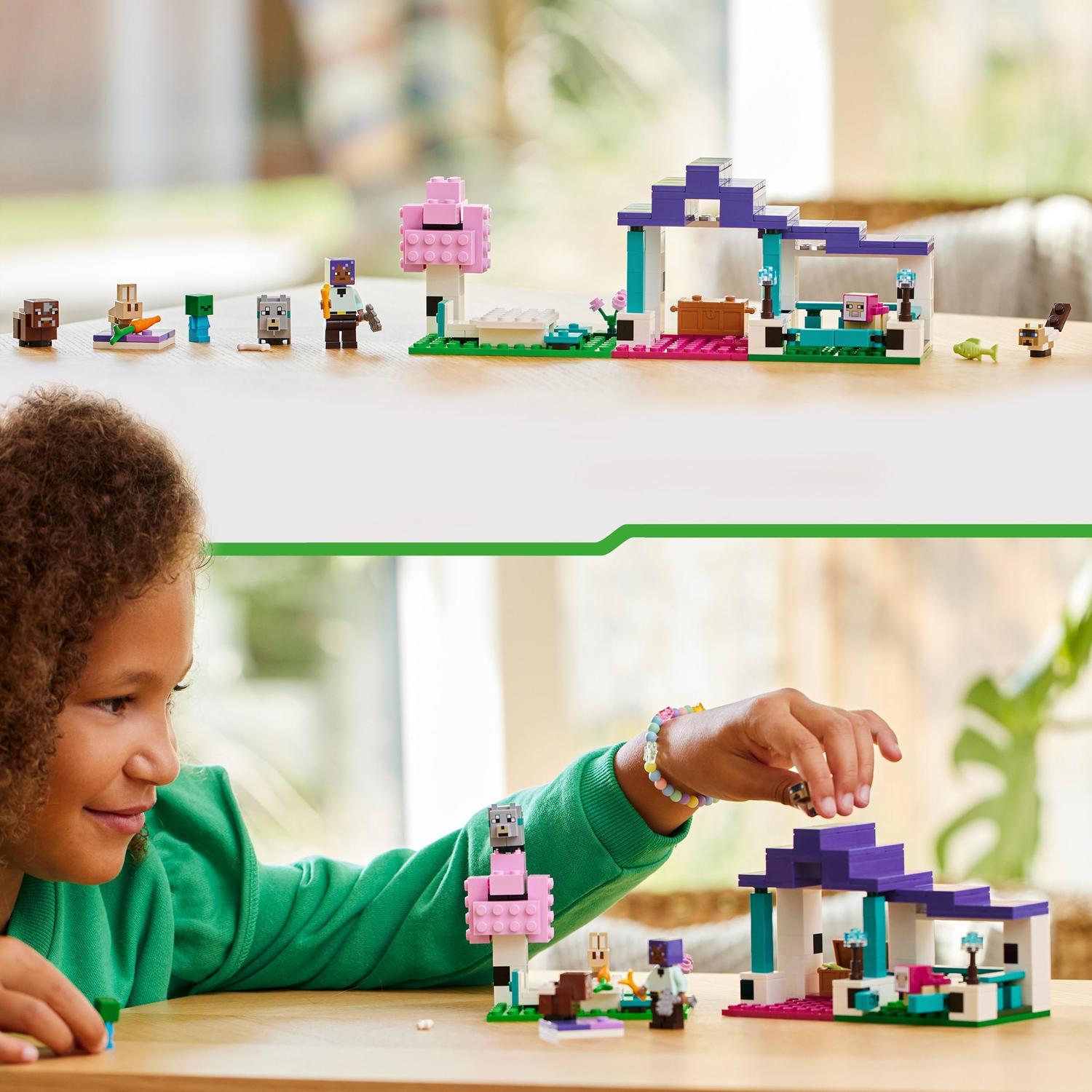 Juguete de construcción El Santuario de Animales LEGO Minecraft - 21253 3