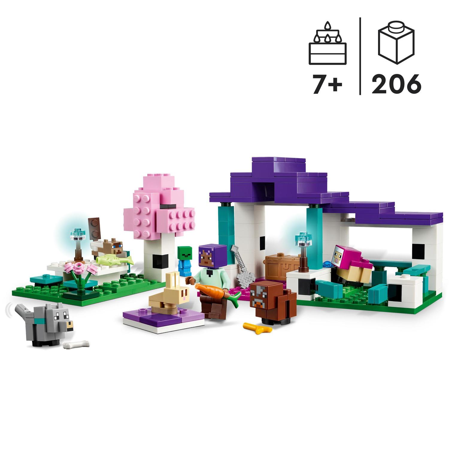 Juguete de construcción El Santuario de Animales LEGO Minecraft - 21253 6