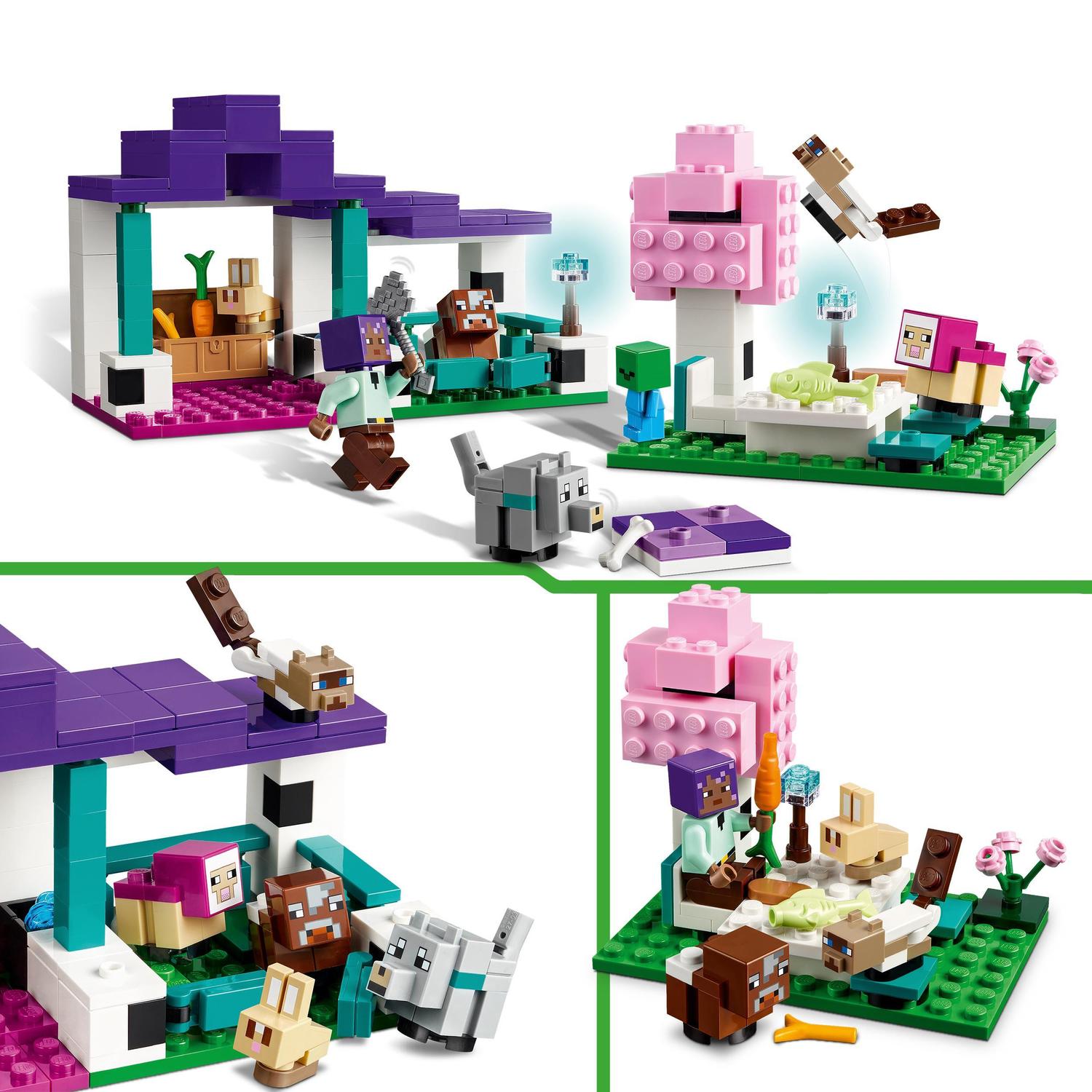 Juguete de construcción El Santuario de Animales LEGO Minecraft - 21253 7