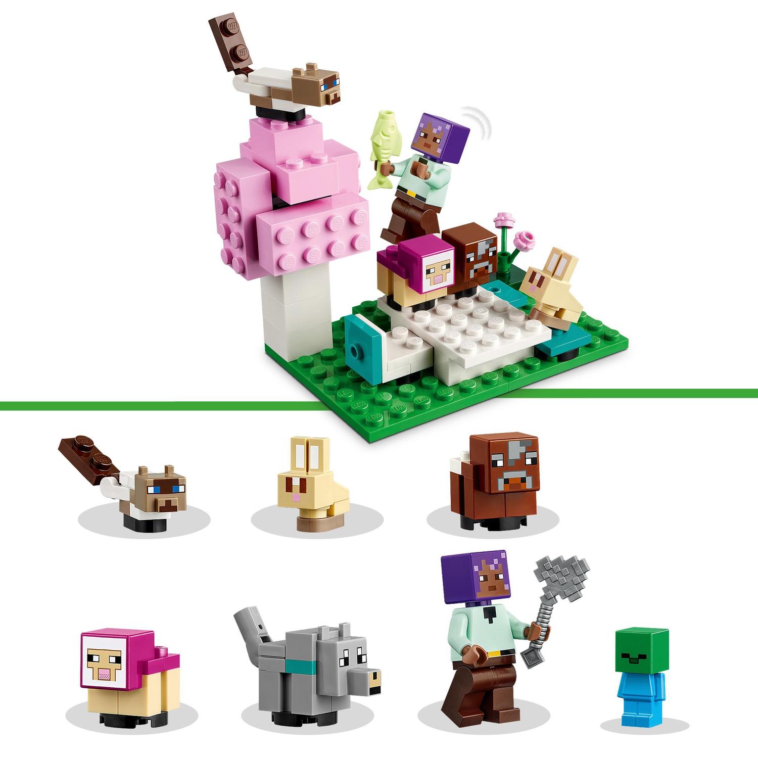 Juguete de construcción El Santuario de Animales LEGO Minecraft - 21253 9