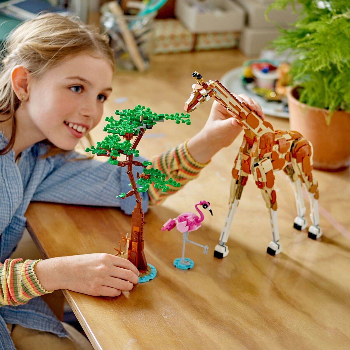 Animais Selvagens do Safari  Lego Creator 3