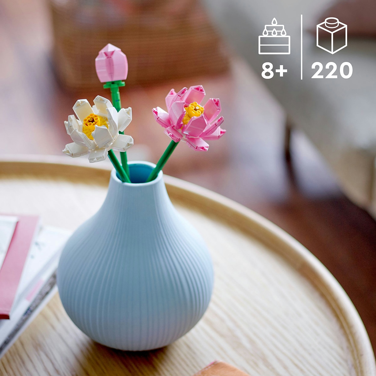 Flor-de-lótus Lego Botanicals 3