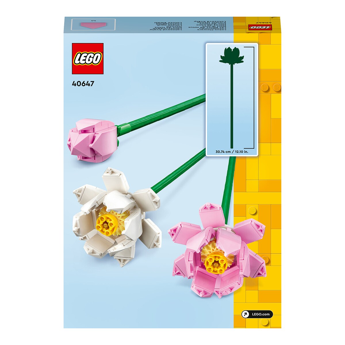 Juguete de construcción Flores de Loto LEGO LEL Flowers - 40647 8