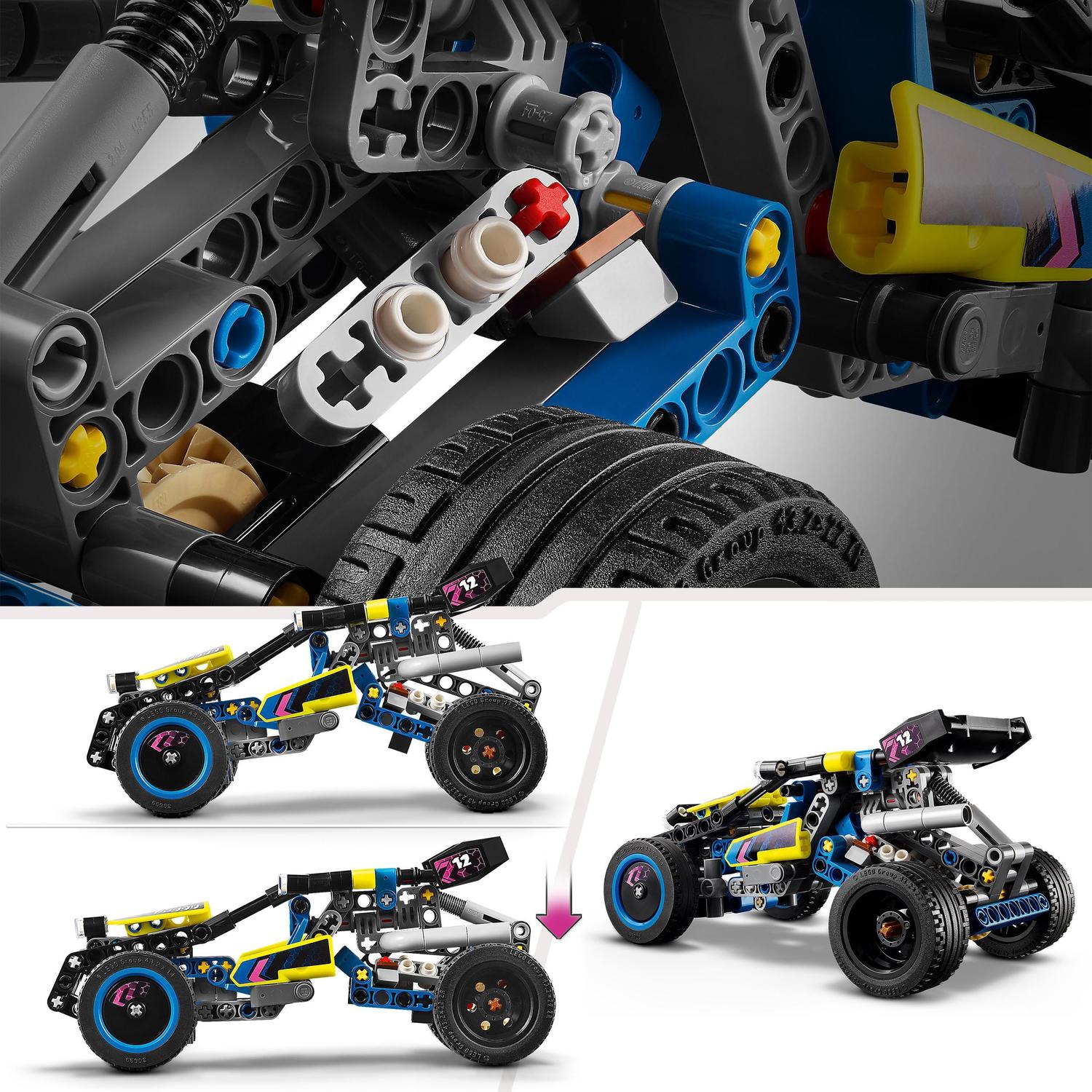 Buggy de Corrida Todo-o-Terreno Lego Technic 5