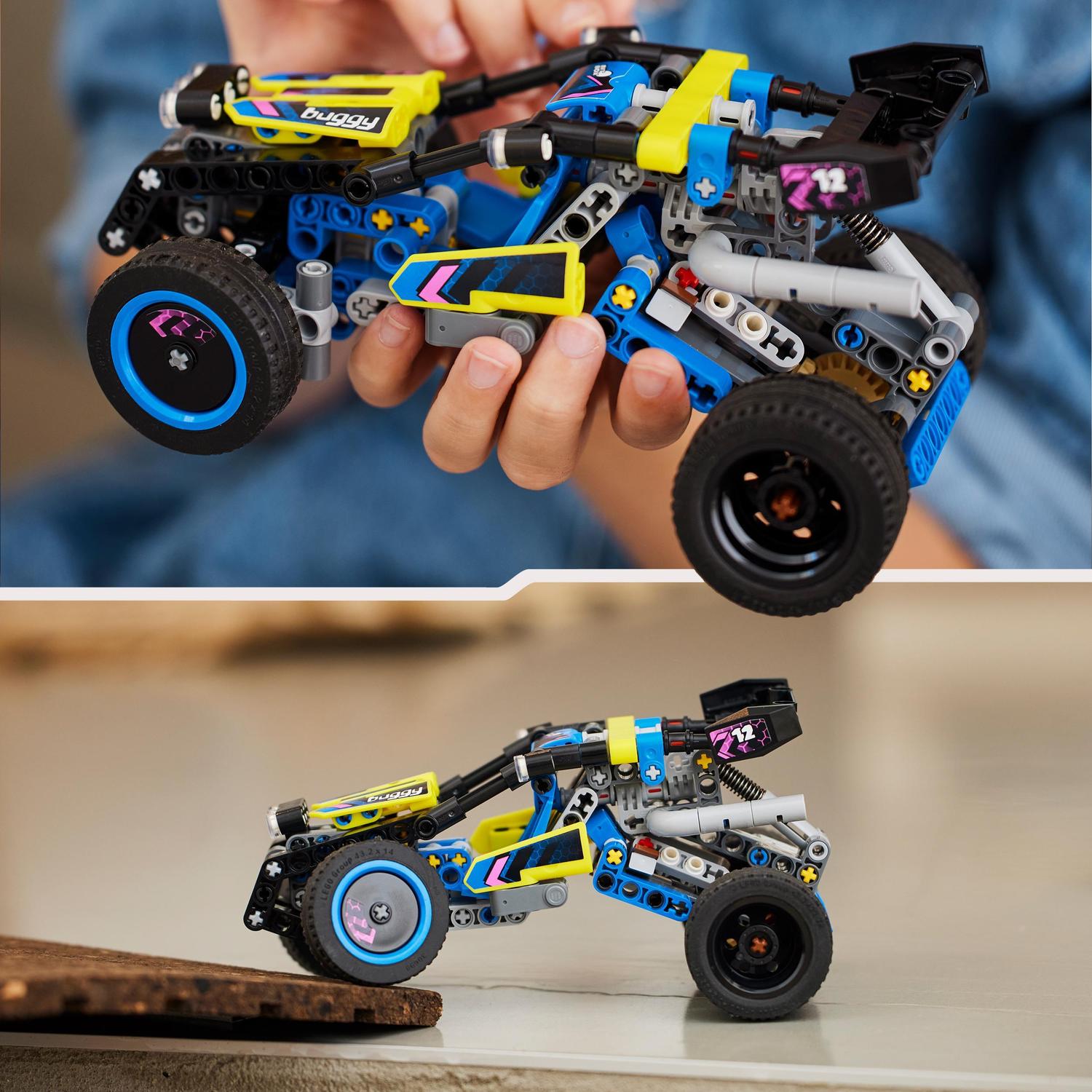 Buggy de Corrida Todo-o-Terreno Lego Technic 6
