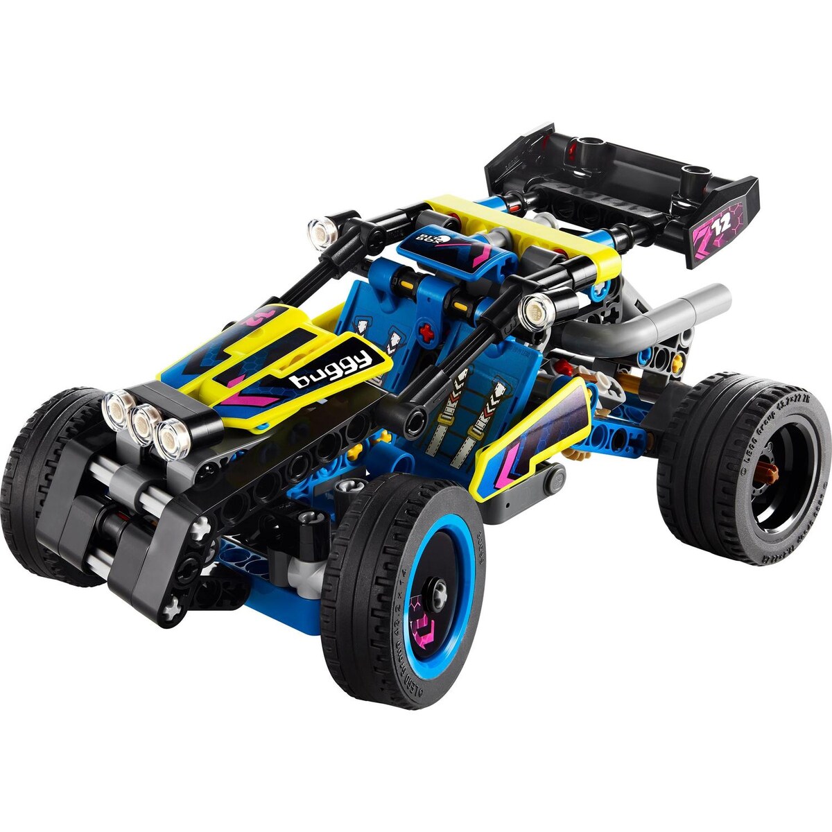 Buggy de Corrida Todo-o-Terreno Lego Technic 7