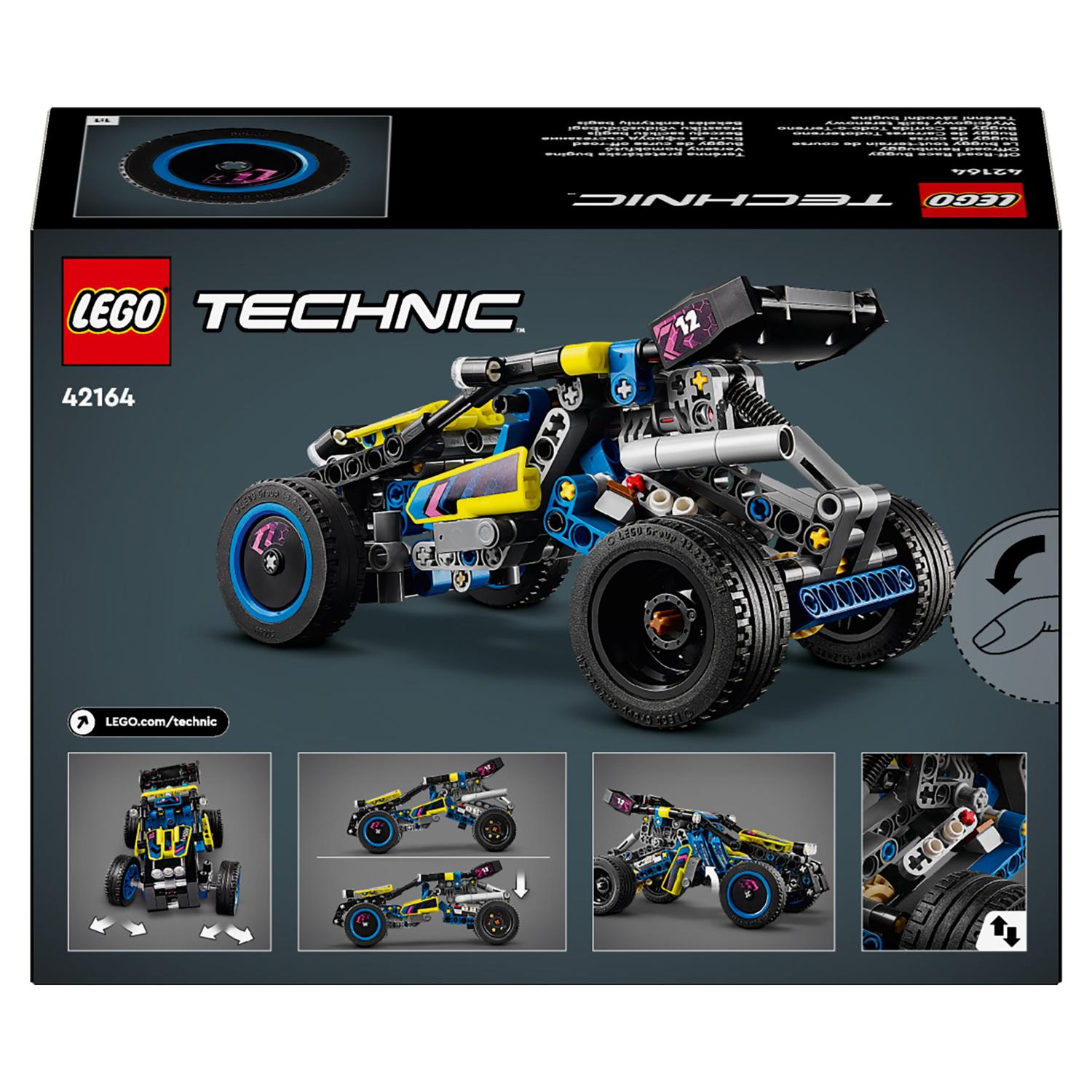 Buggy de Corrida Todo-o-Terreno Lego Technic 8