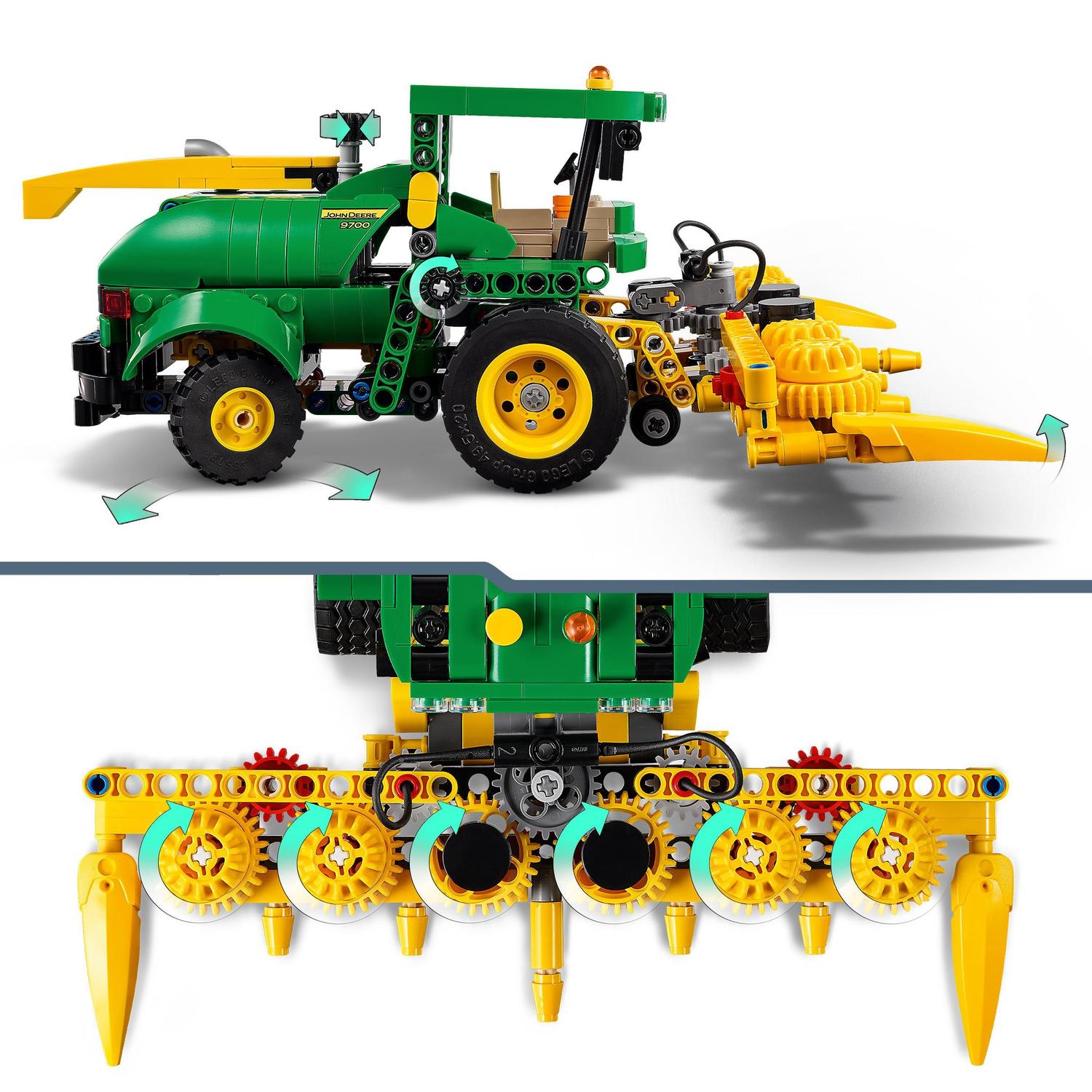 John Deere 9700 Forage Harvester Lego Technic 4