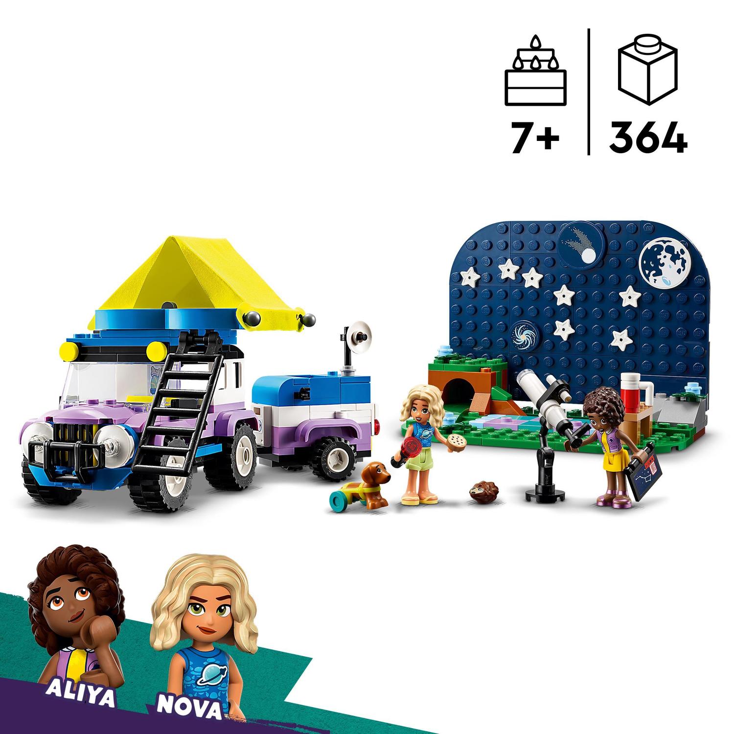 Juguete de construcción Vehículo de Observación de Estrellas LEGO Friends - 42603 3