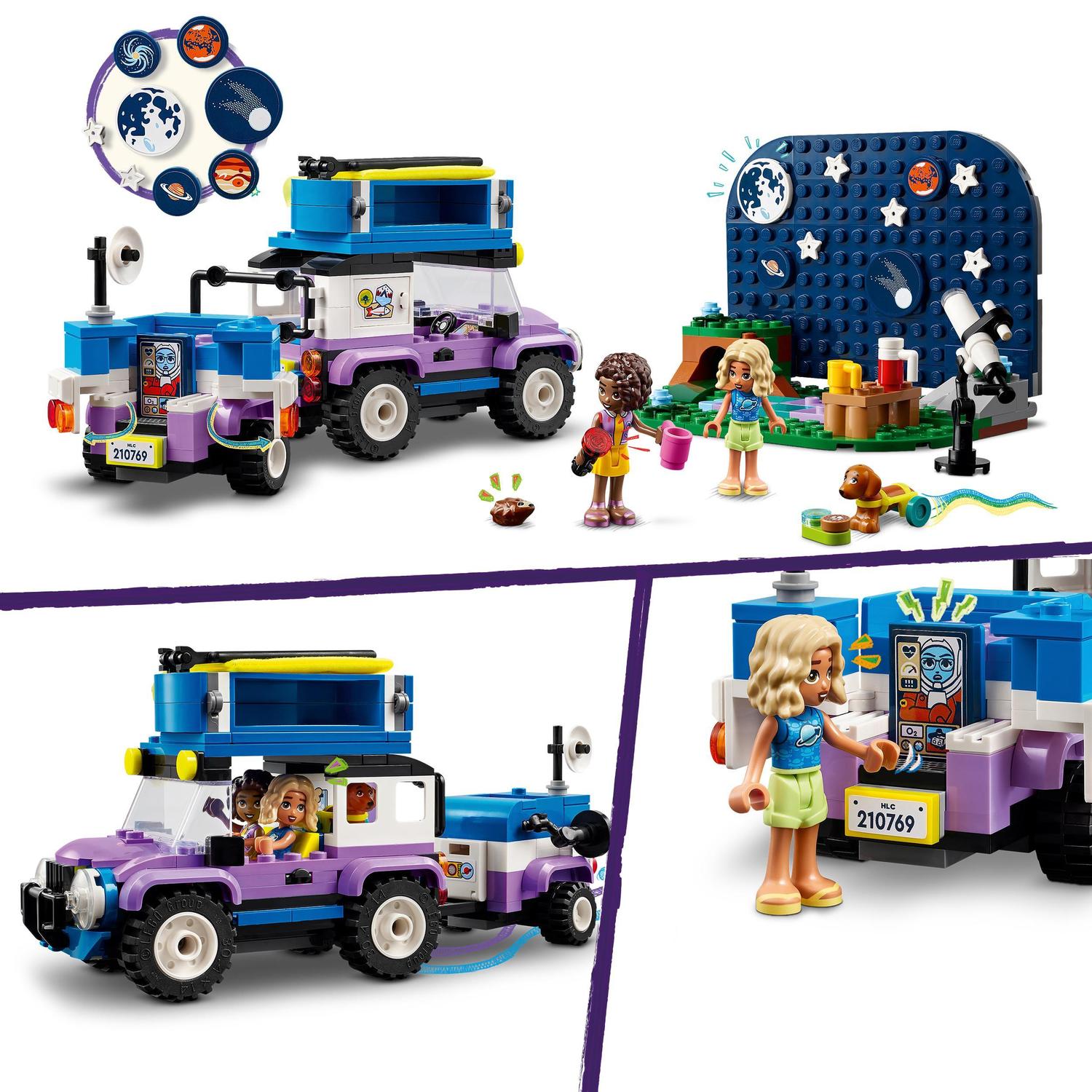 Juguete de construcción Vehículo de Observación de Estrellas LEGO Friends - 42603 4