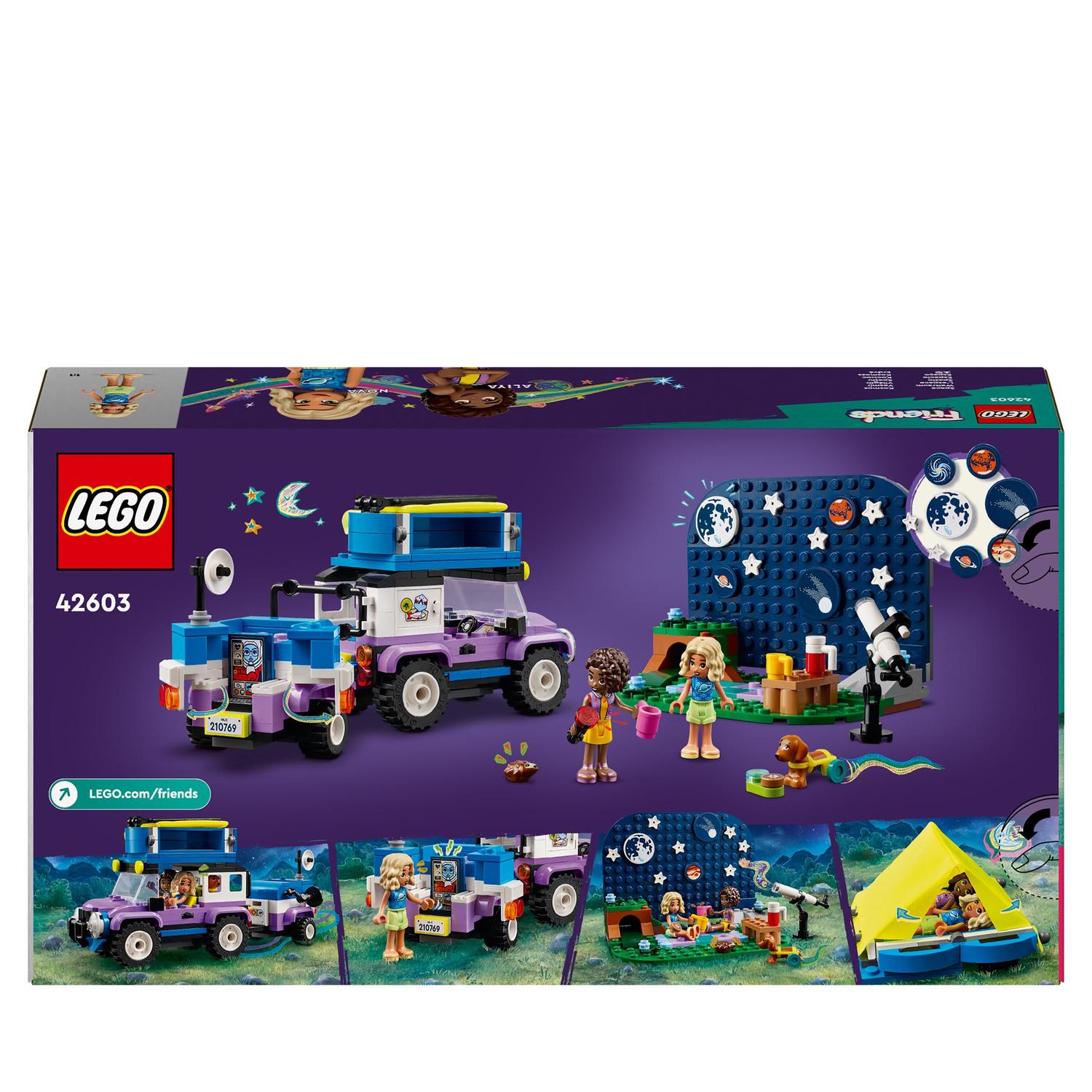 Juguete de construcción Vehículo de Observación de Estrellas LEGO Friends - 42603 8