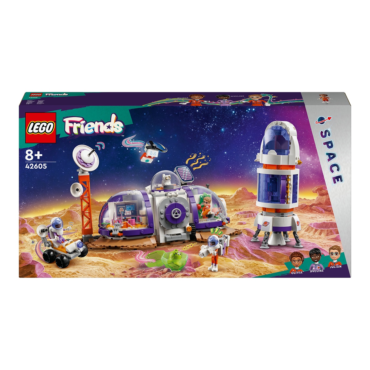 Juguete de construcción Base Espacial de Marte y Cohete LEGO Friends - 42605 1
