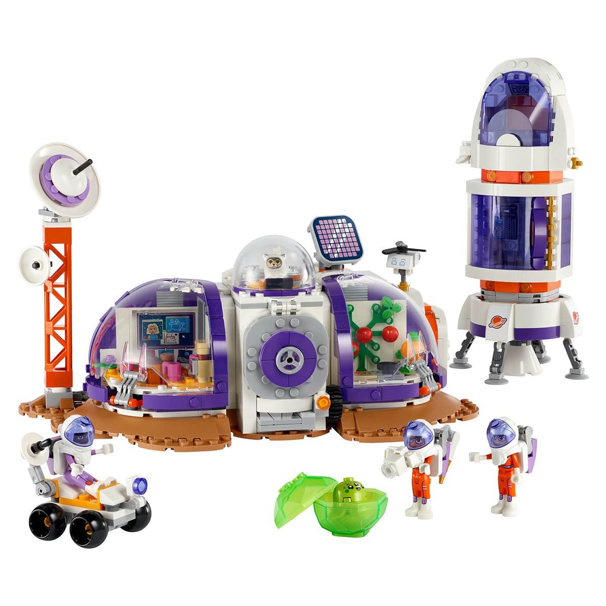 Juguete de construcción Base Espacial de Marte y Cohete LEGO Friends - 42605 9