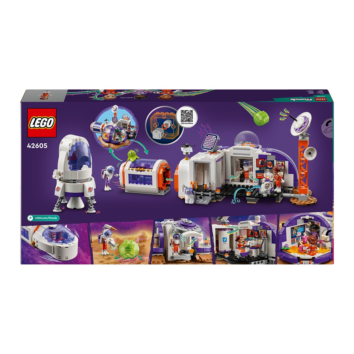 Juguete de construcción Base Espacial de Marte y Cohete LEGO Friends - 42605 10