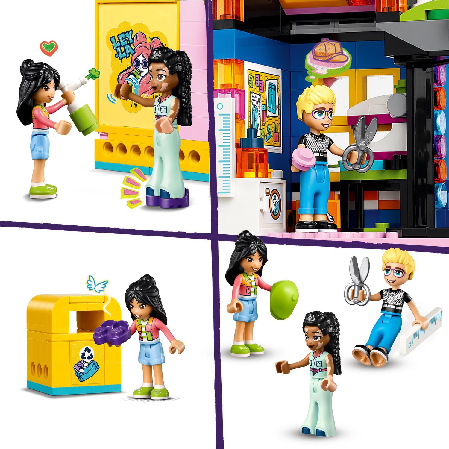 Juguete de construcción Tienda de Moda Retro LEGO Friends - 42614 5