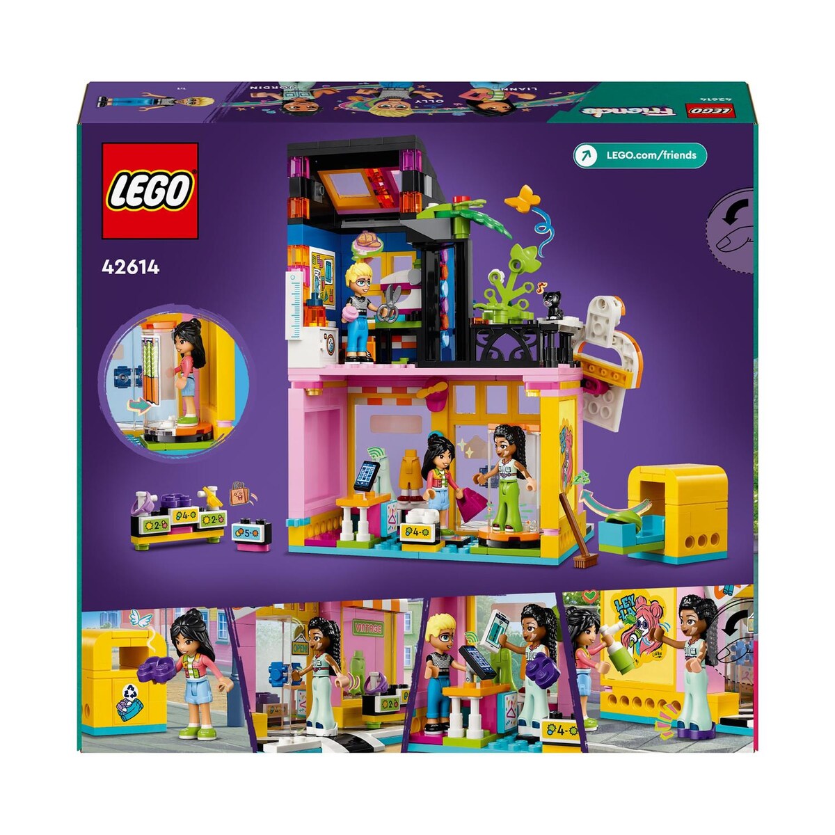 Juguete de construcción Tienda de Moda Retro LEGO Friends 42614
