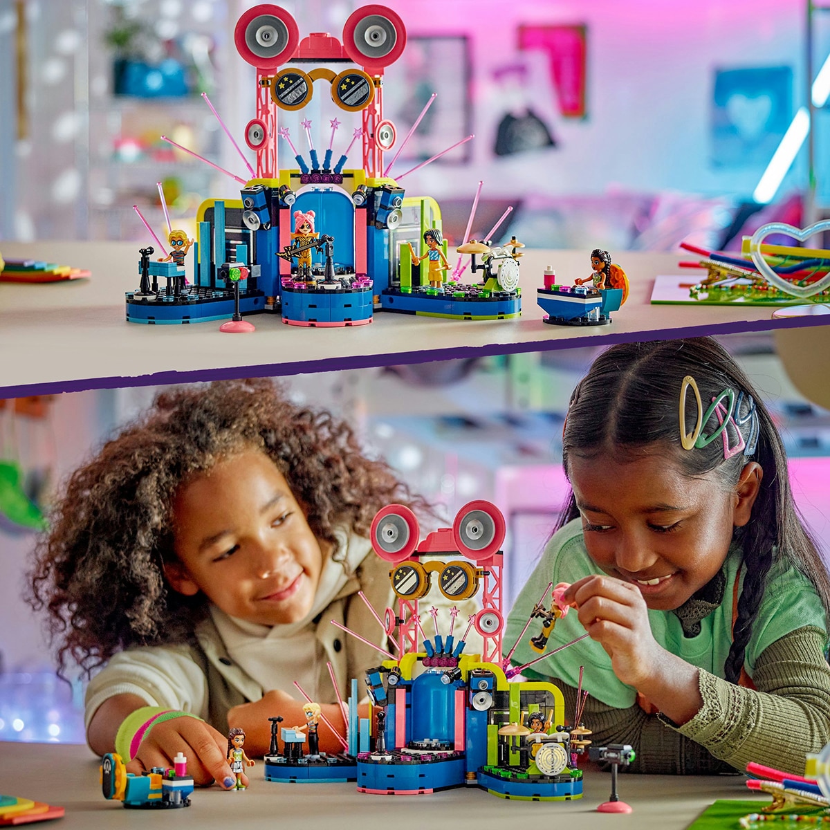 Programa de Talentos Musicais de HeLego Artlake Lego City Lego Friends 4