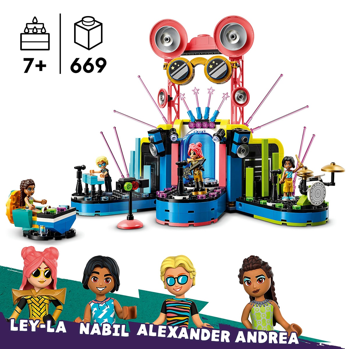 Programa de Talentos Musicais de HeLego Artlake Lego City Lego Friends 5