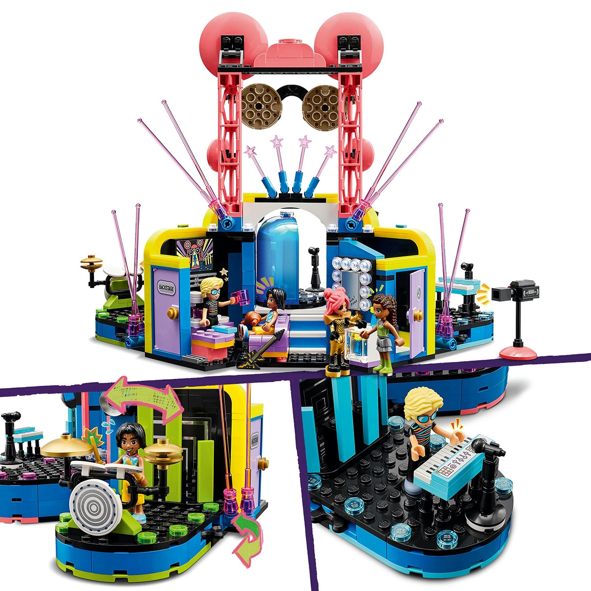 Programa de Talentos Musicais de HeLego Artlake Lego City Lego Friends 6