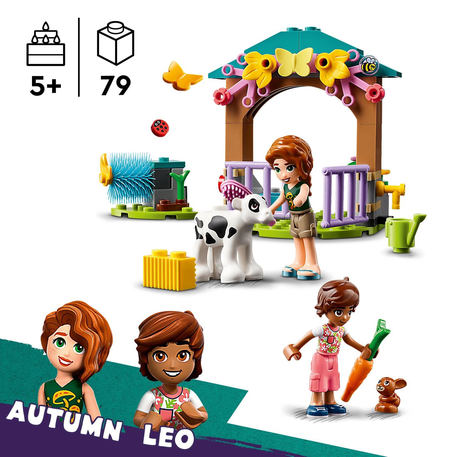 Estábulo de Vitelinhos da Autumn Lego Friends 3
