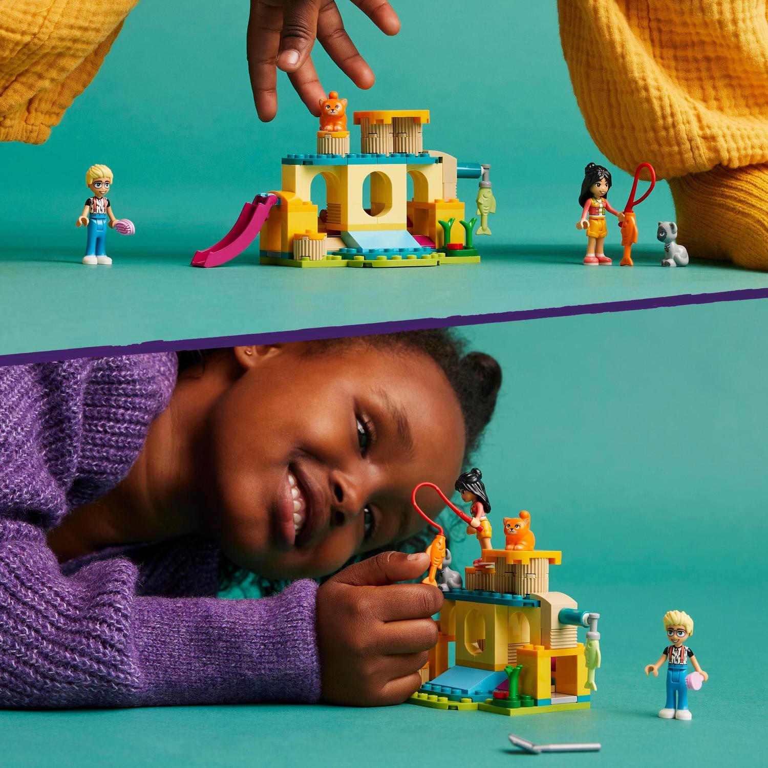 Aventura no Parque para Gatos Lego Friends 2