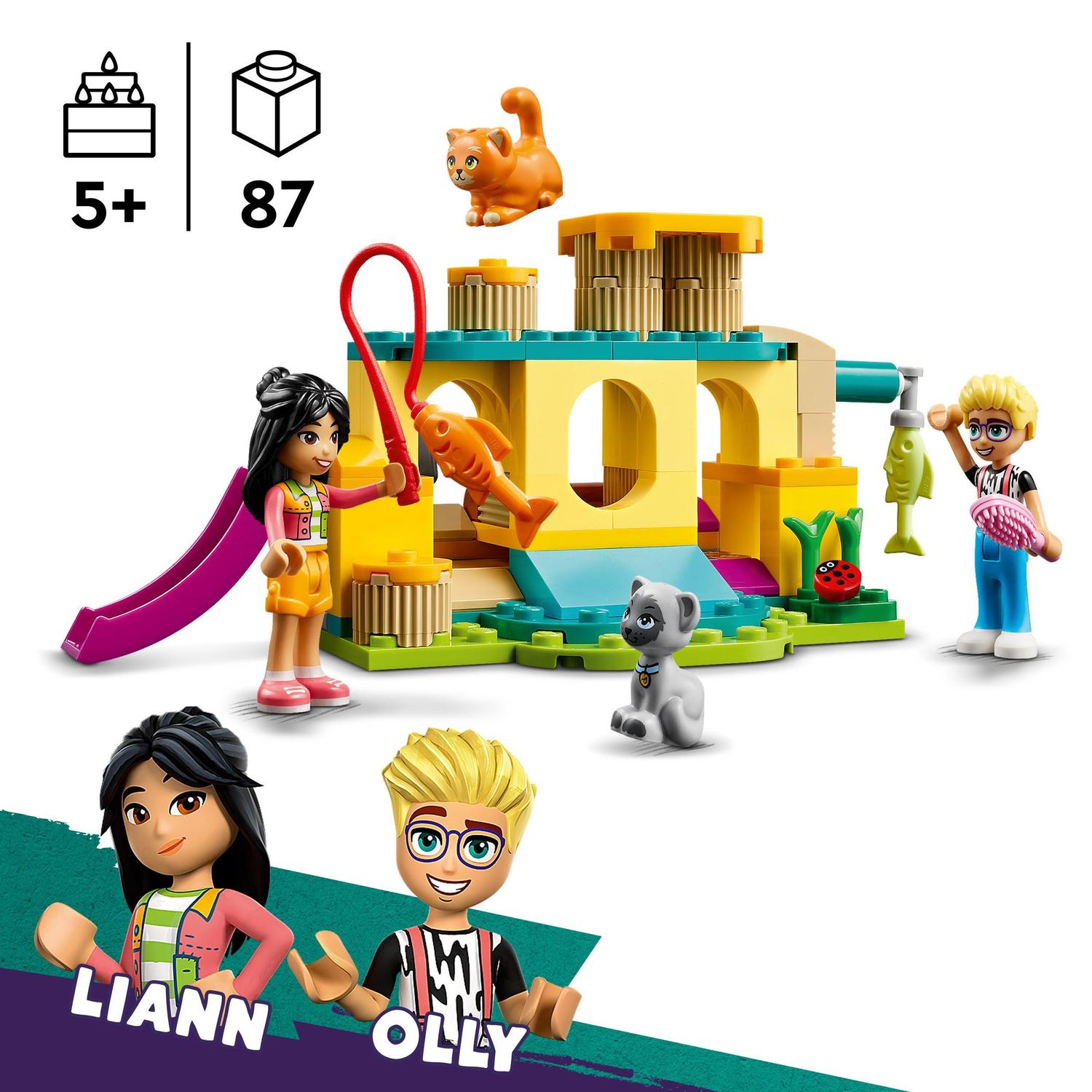 Aventura no Parque para Gatos Lego Friends 3