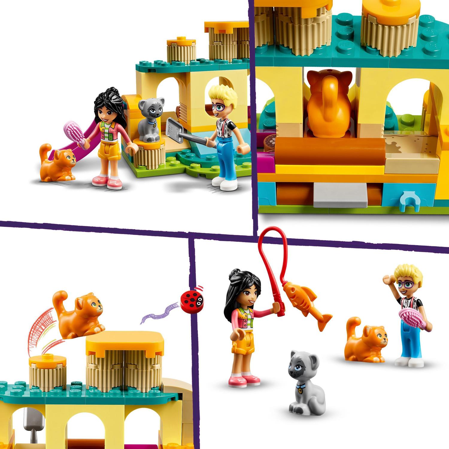 Aventura no Parque para Gatos Lego Friends 5