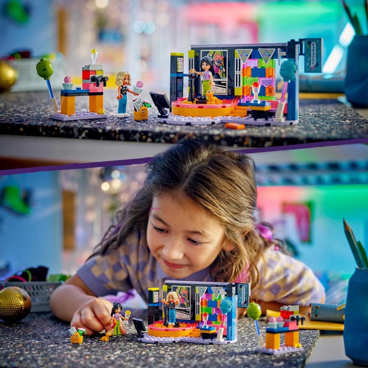 Juguete de construcción Fiesta Musical de Karaoke LEGO Friends - 42610 2