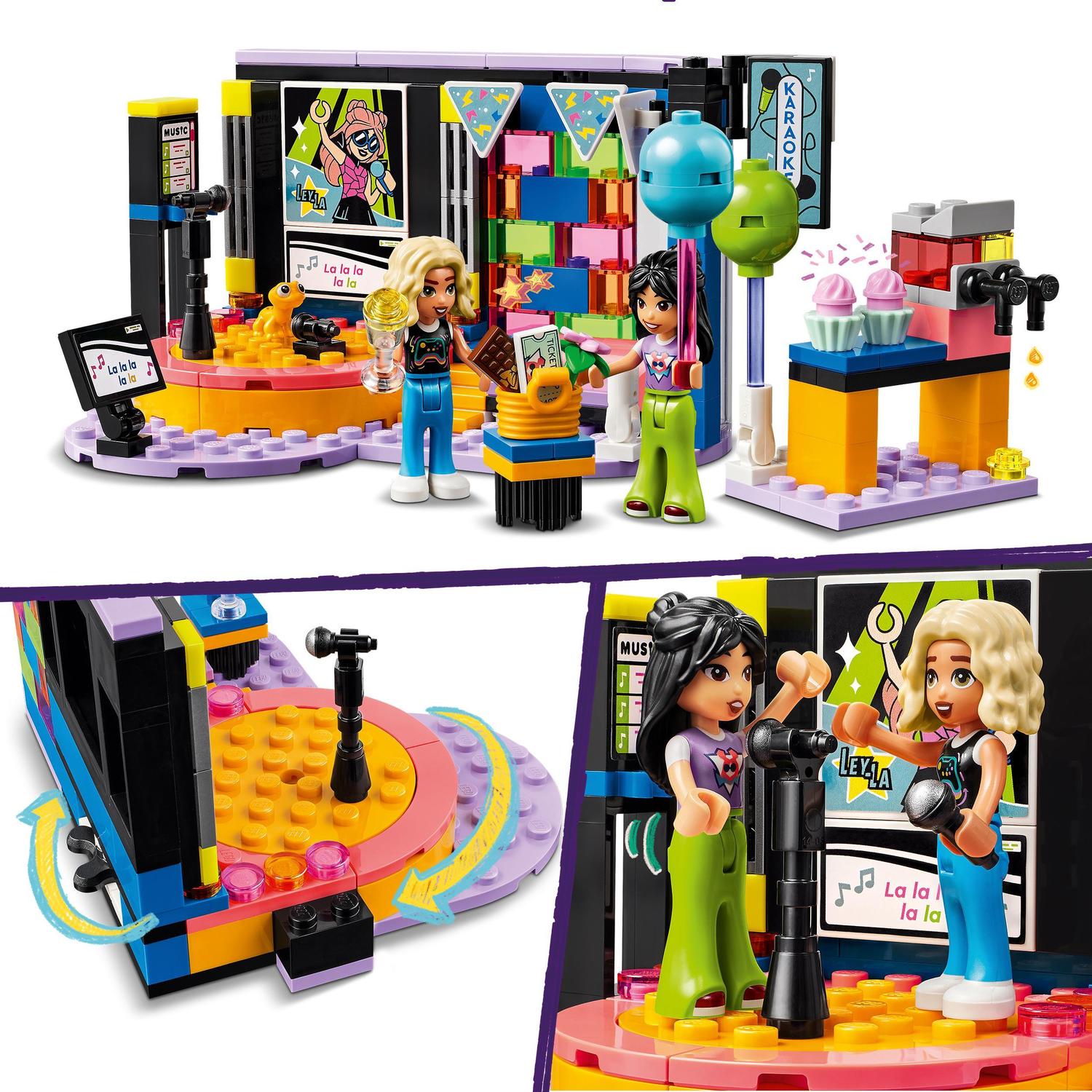 Juguete de construcción Fiesta Musical de Karaoke LEGO Friends - 42610 4
